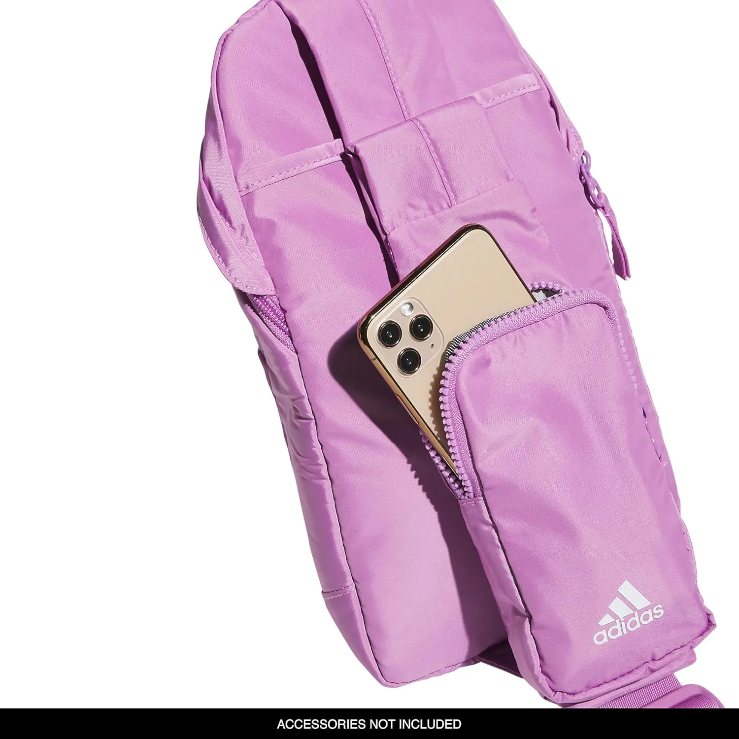 adidas Essentials Sling Small Crossbody Bag for Women and Men (5L), Preloved Purple/2.0, One Size