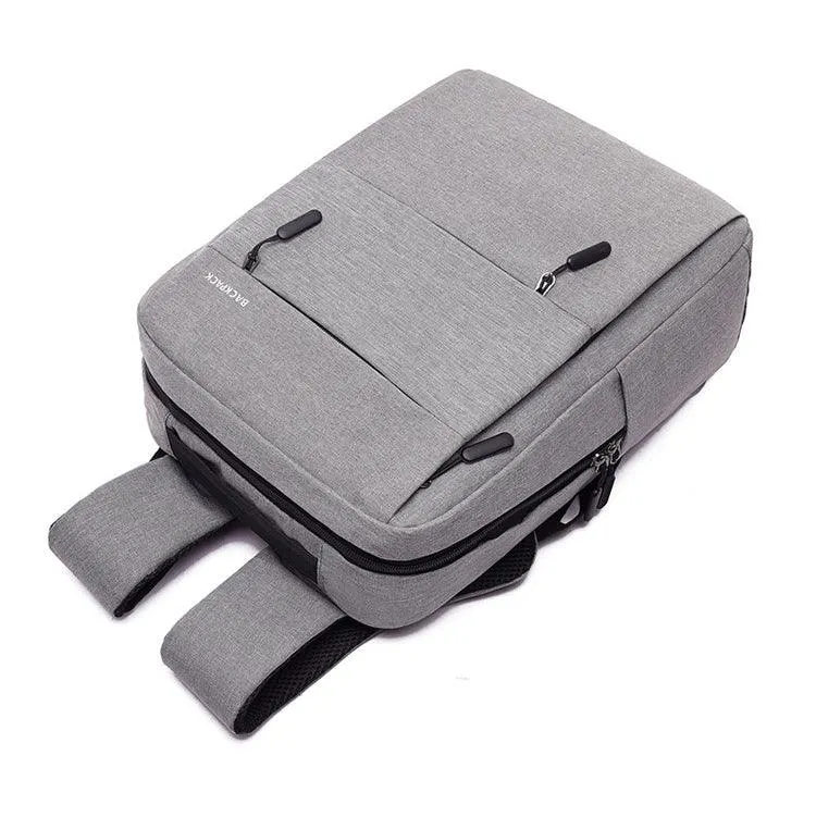 Anti-Theft Quick Response Backpack Bags With Usb Port -Blue
