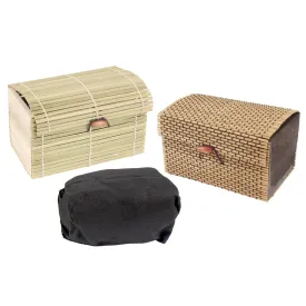 Bamboo Charcoal Odor Absorber Bag in Decorative 6.25" x 3.75" x 3.75" Box