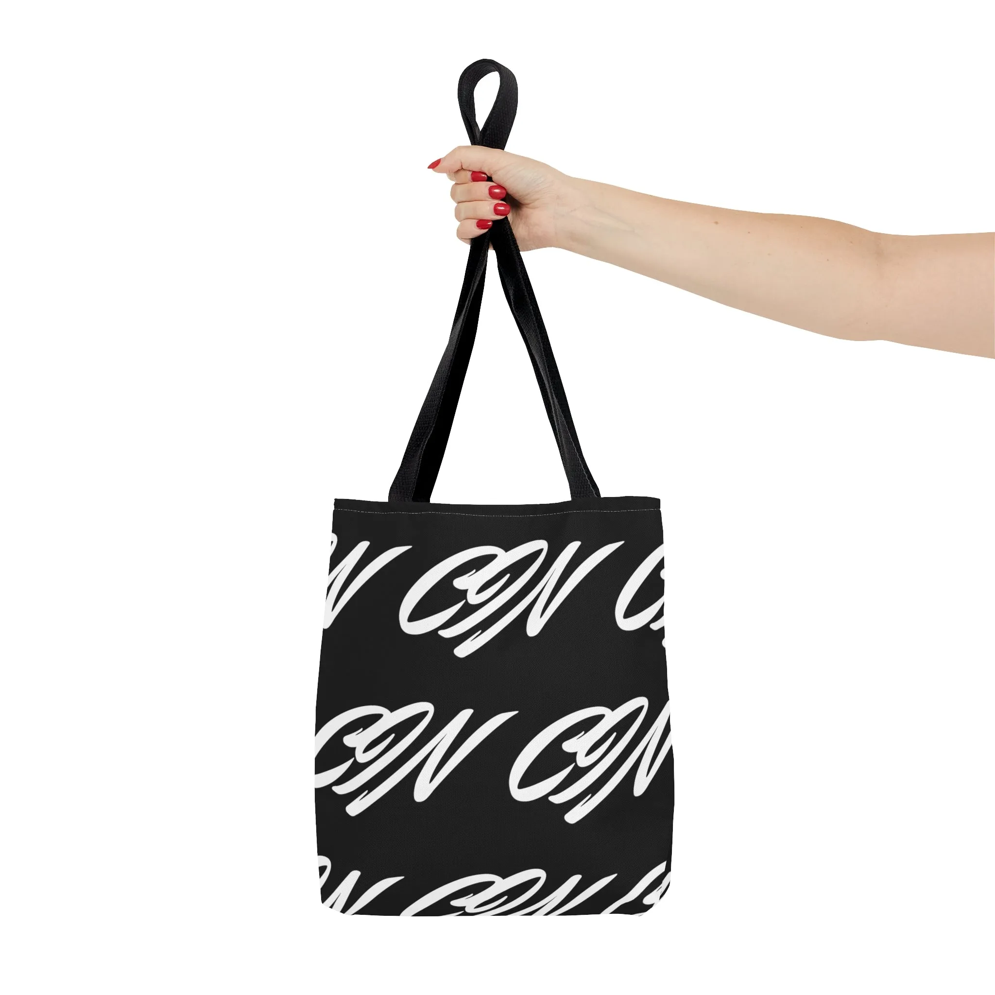 Black CIN Tote Bag (AOP)