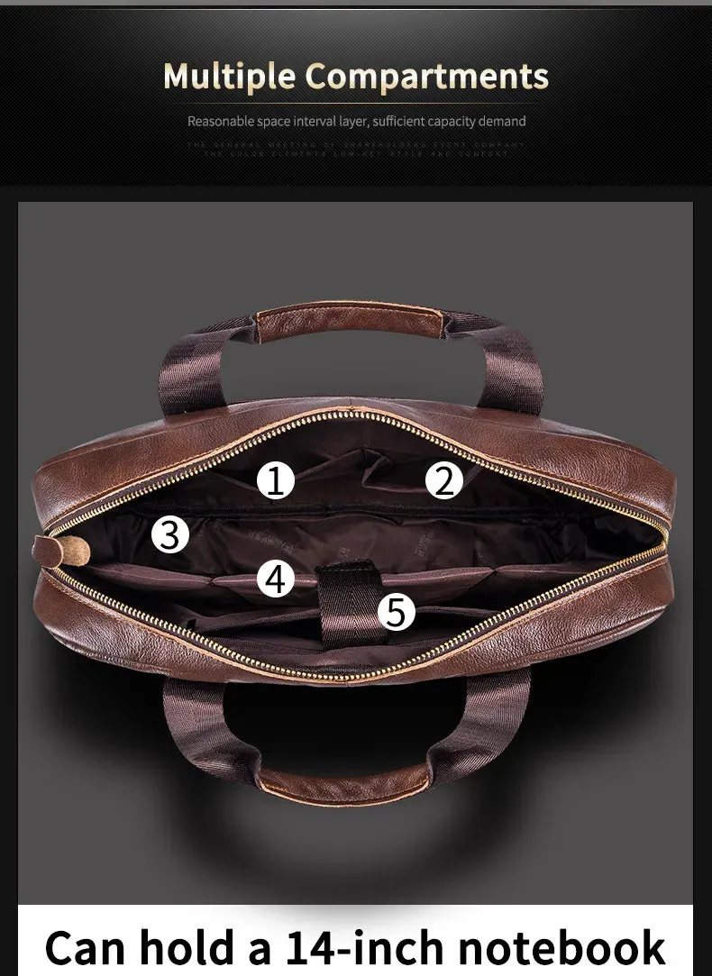 Business Leather - Men's Briefcases