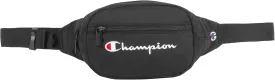 Champion Waist Pack, Black/White Logo, One Size