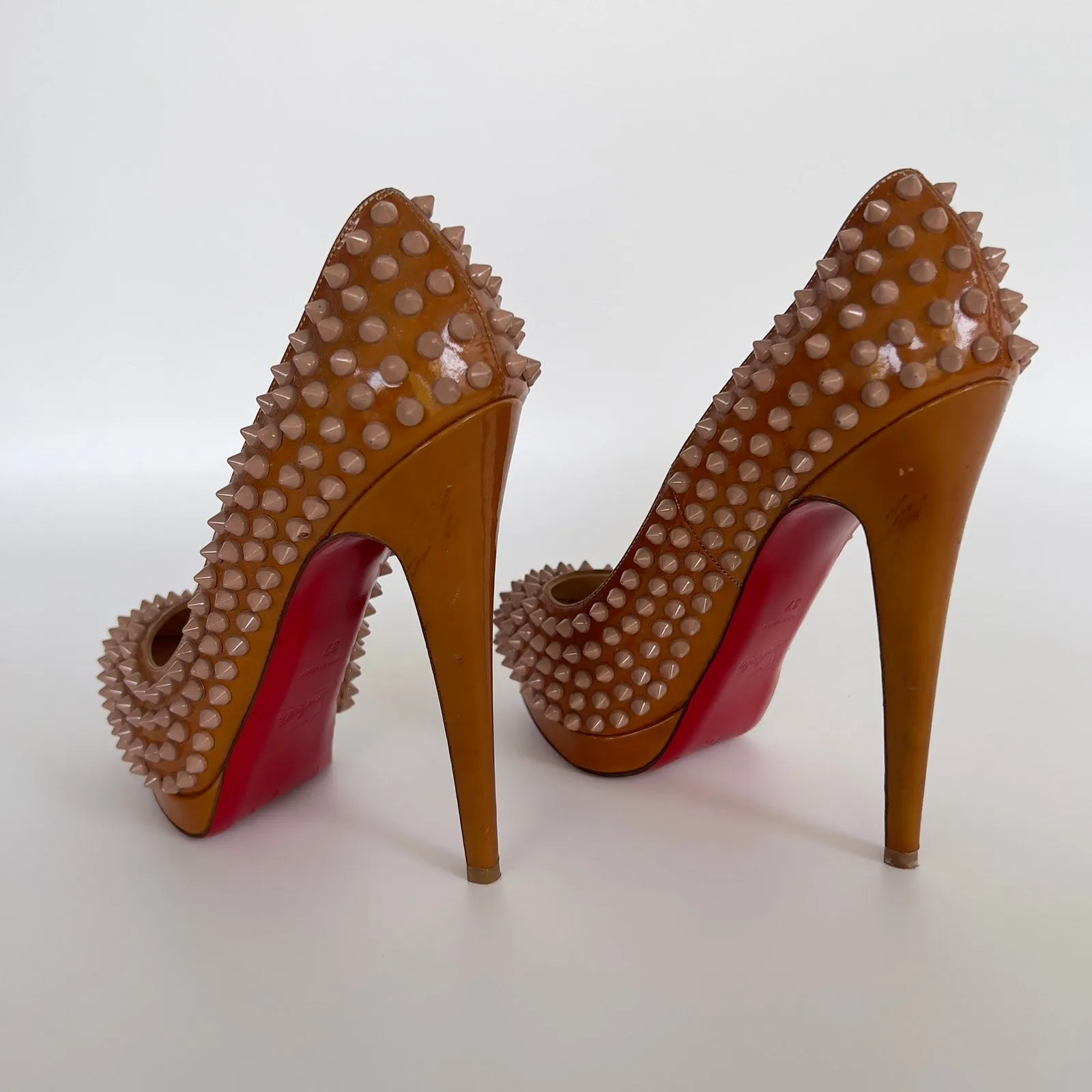 Clou Bow Spike Platform Slingback