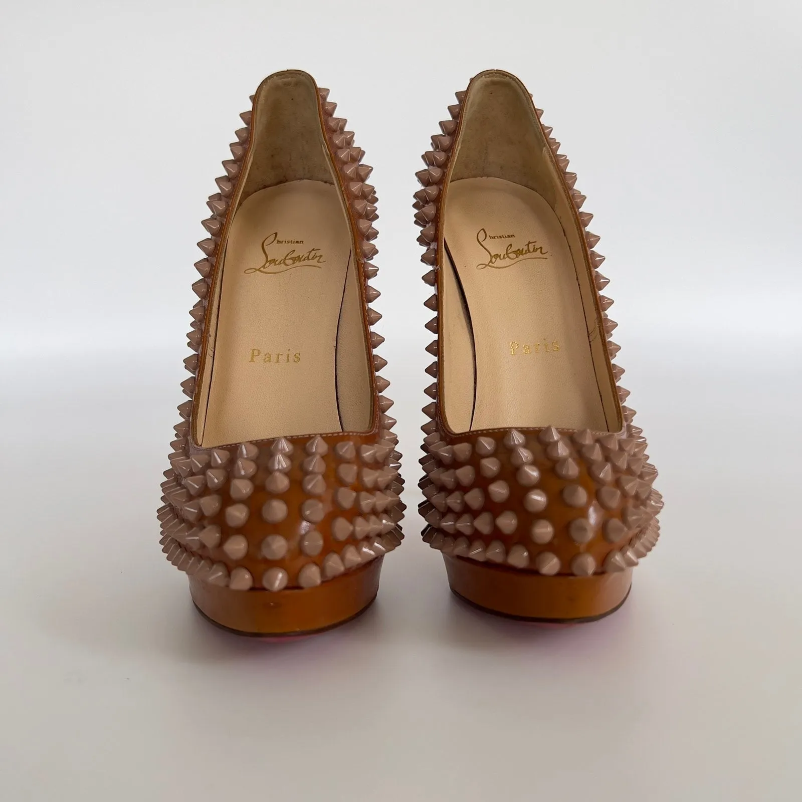 Clou Bow Spike Platform Slingback