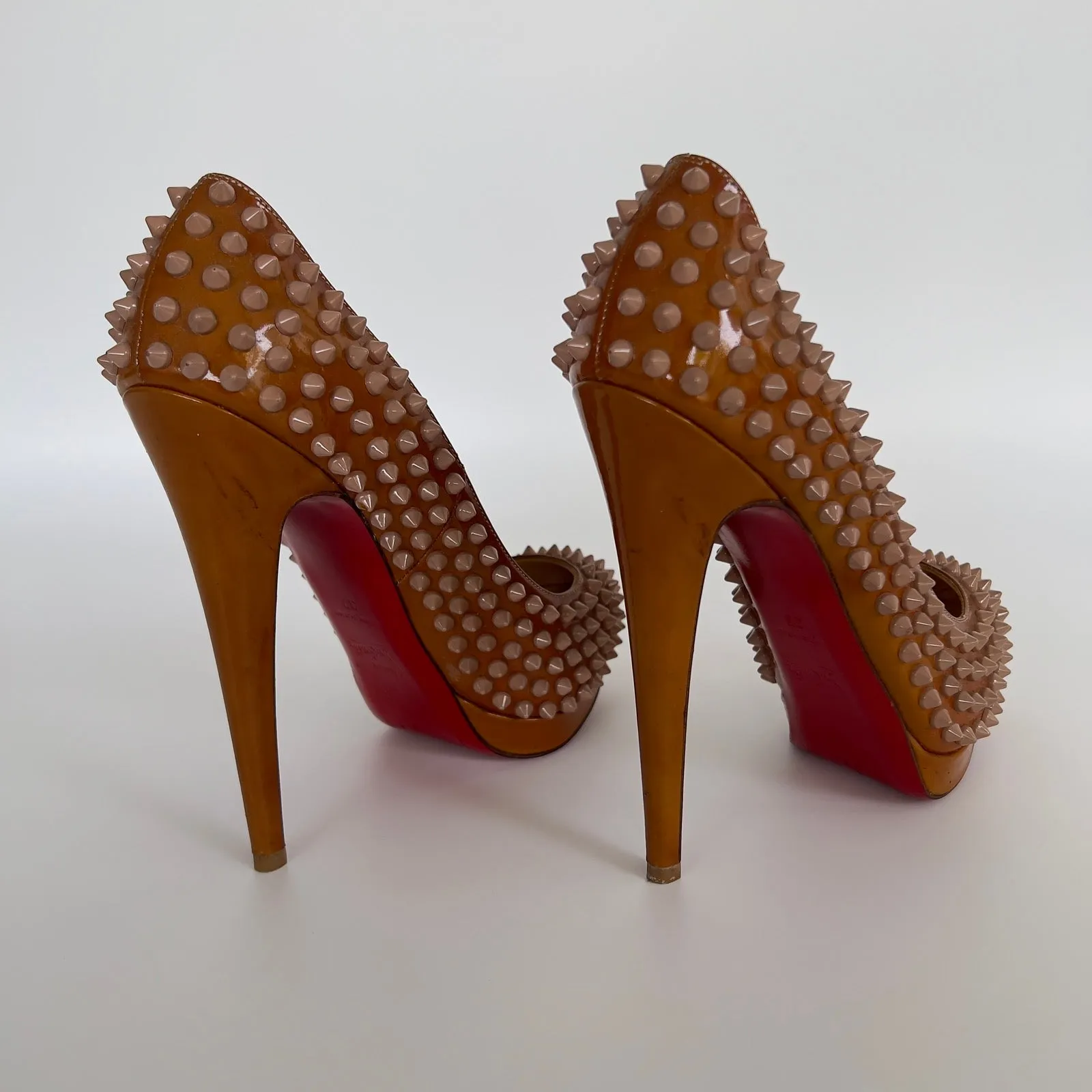 Clou Bow Spike Platform Slingback