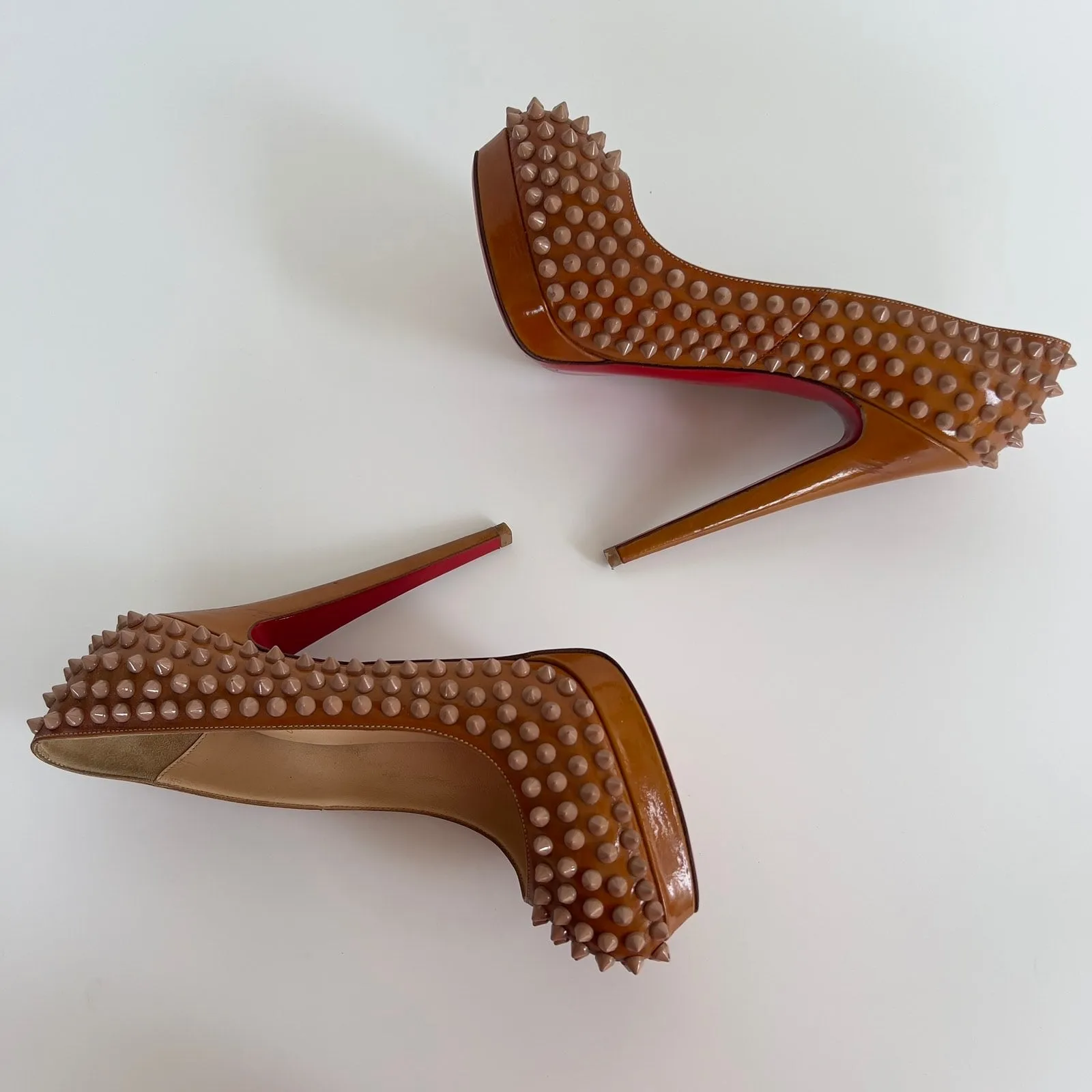 Clou Bow Spike Platform Slingback