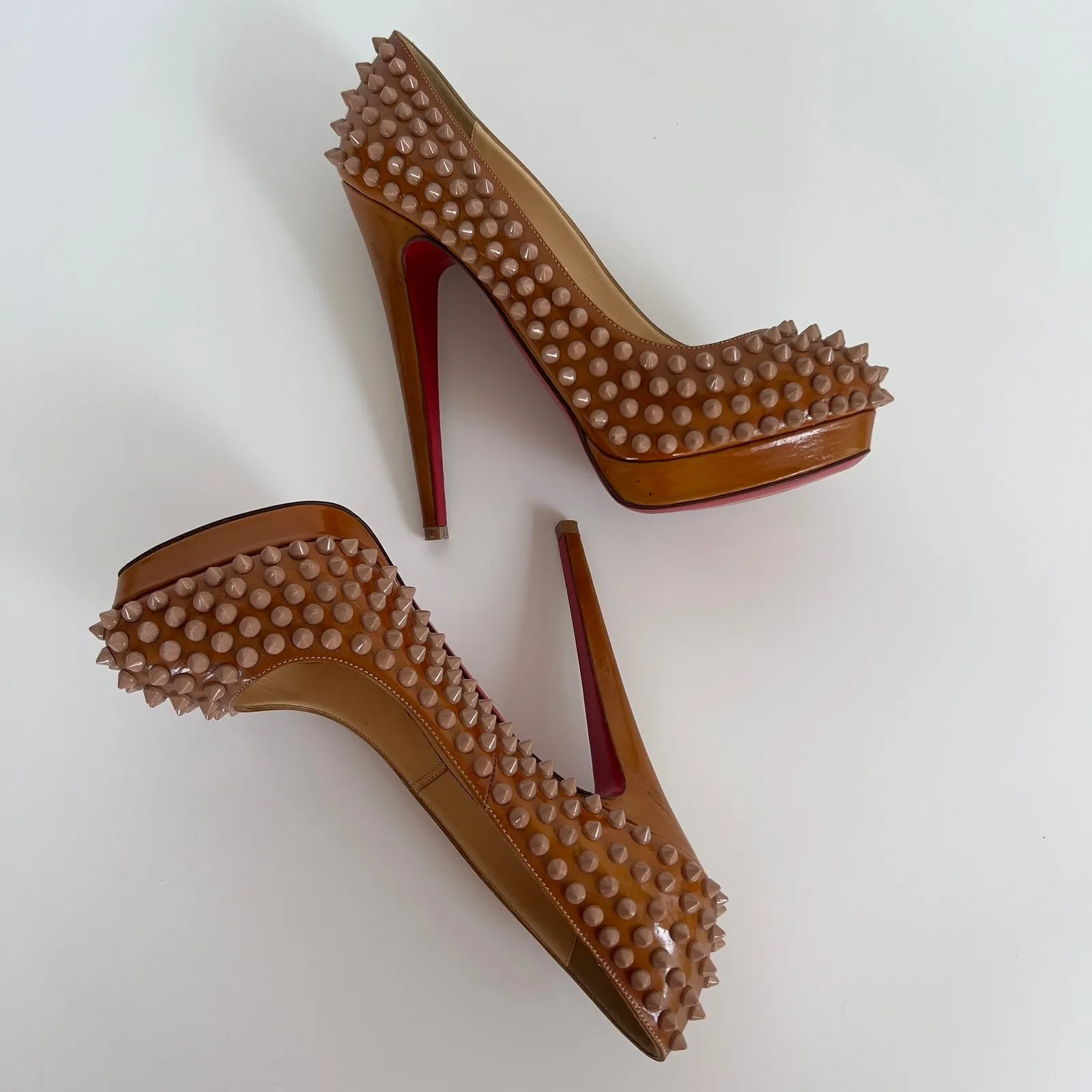 Clou Bow Spike Platform Slingback