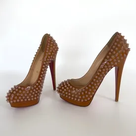 Clou Bow Spike Platform Slingback