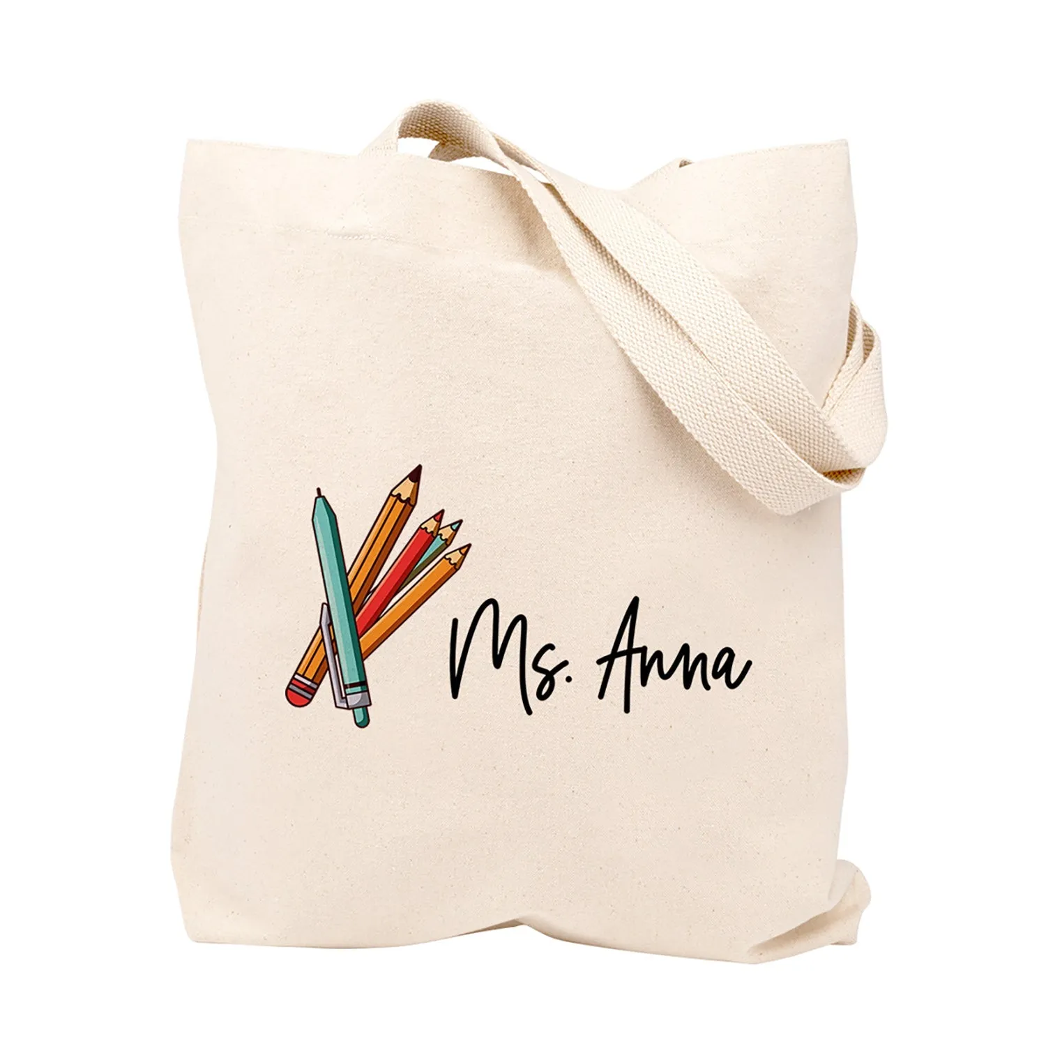 Custom Teacher Appreciation Tote Bags Cute Boho Teacher Tote Bag, Best Teacher Gifts