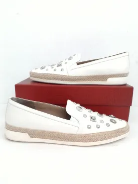 Donald Pliner Women's Pamela Off White Calf Size 9.5 M