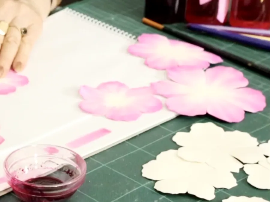Hat Academy Online Tutorial  D12  "Peony Leather Flowers" -Leather for Lesson