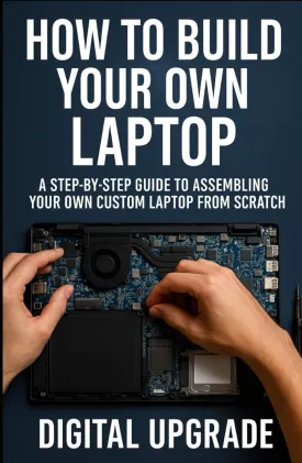 How to build your own laptop: A Step-by-Step Guide to Assembling Your Own Custom Laptop from Scratch (Do-It-Yourself Skills by Digital Upgrade) Hardcover  May 6, 2025