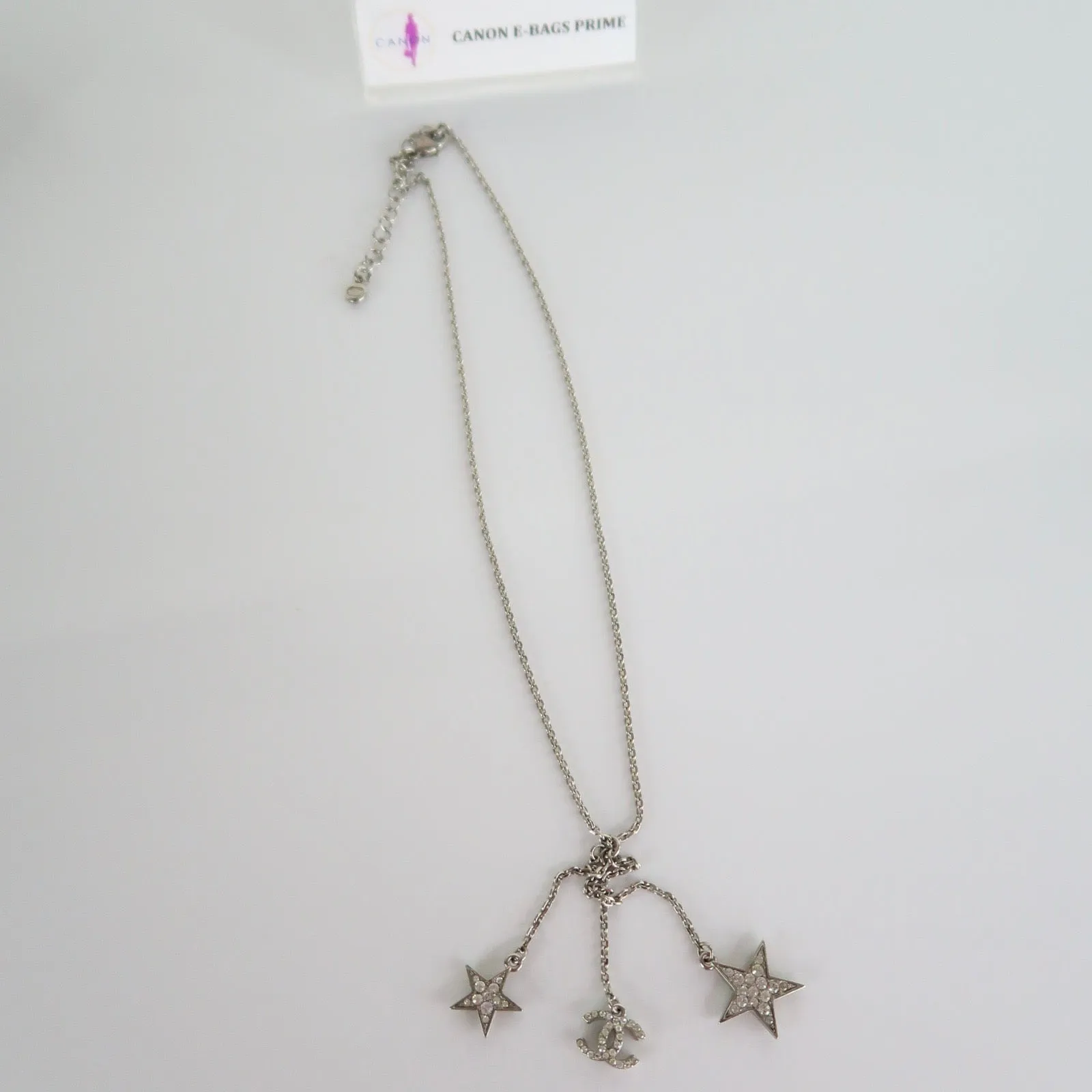 Interlocking CC & Star Necklace