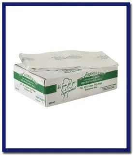 MaxValu Degradable Bin Liners 80 Litres 90 X 76cm - (10 Packs X 25 Bags) Per Box)