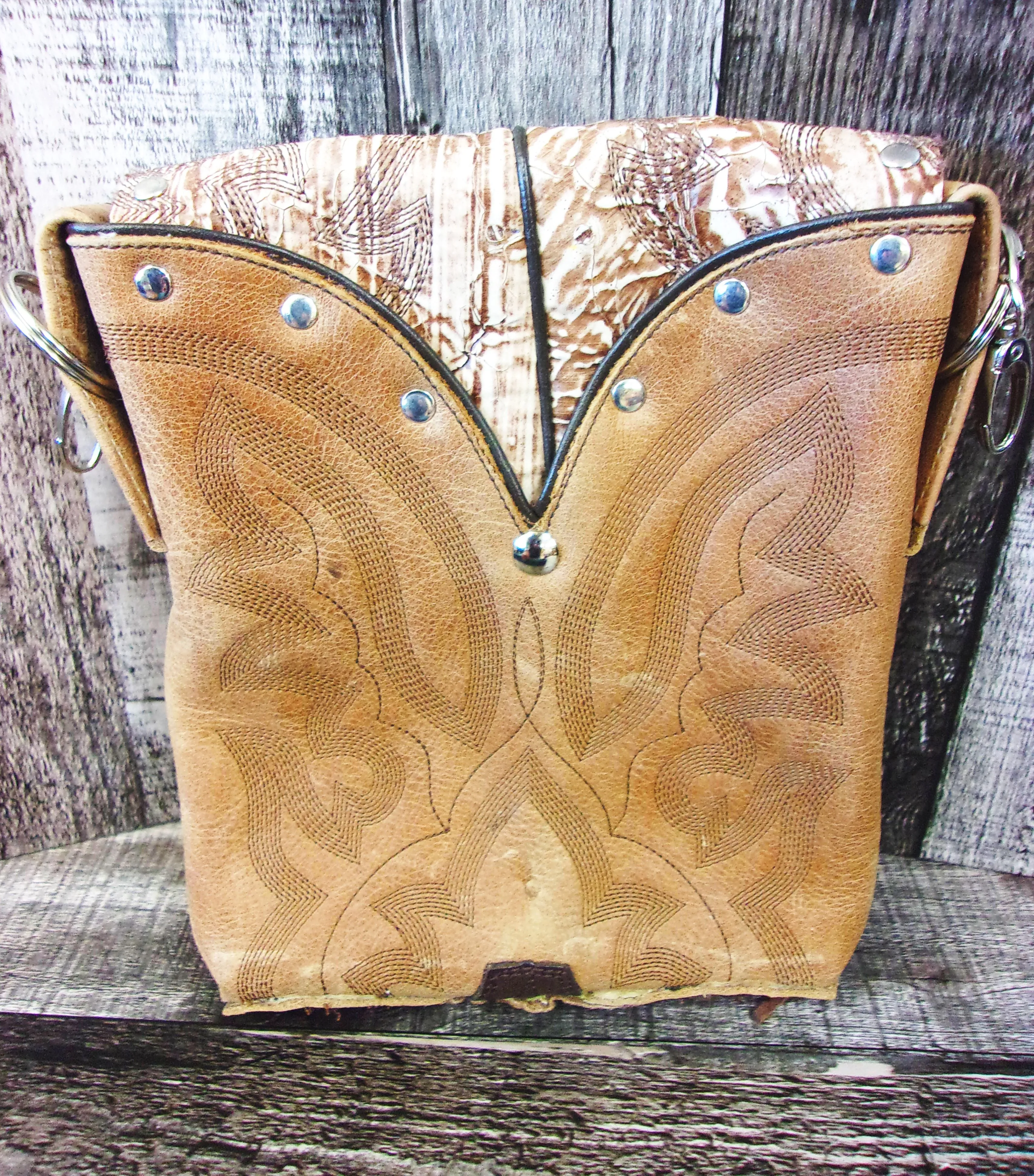 Mini Hipster Cowboy Boot Purse BB10