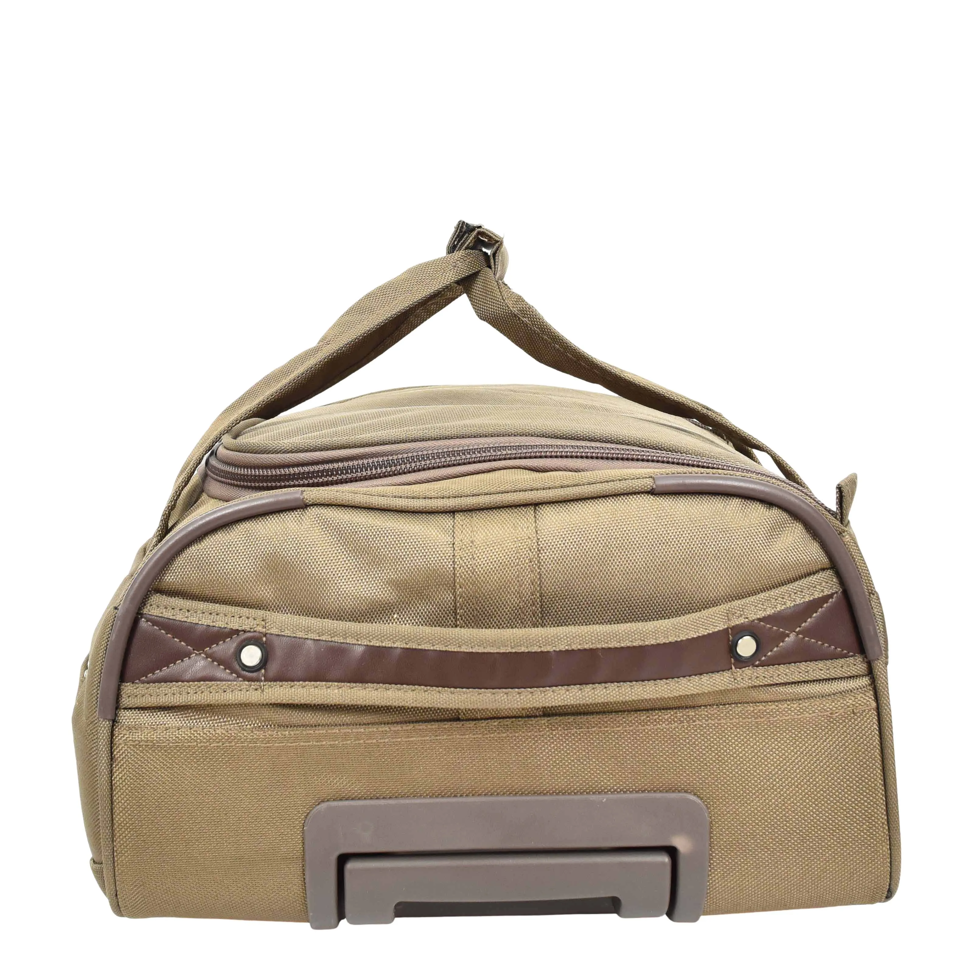Overnight Wheeled Holdall Travel Bag A405 Beige