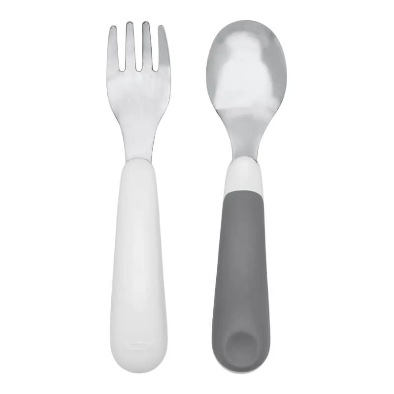 OXO Tot On-The-Go Fork &amp; Spoon Set