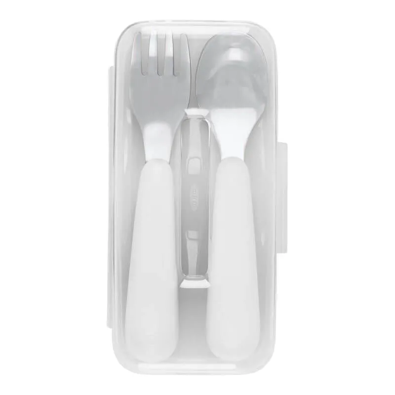 OXO Tot On-The-Go Fork &amp; Spoon Set