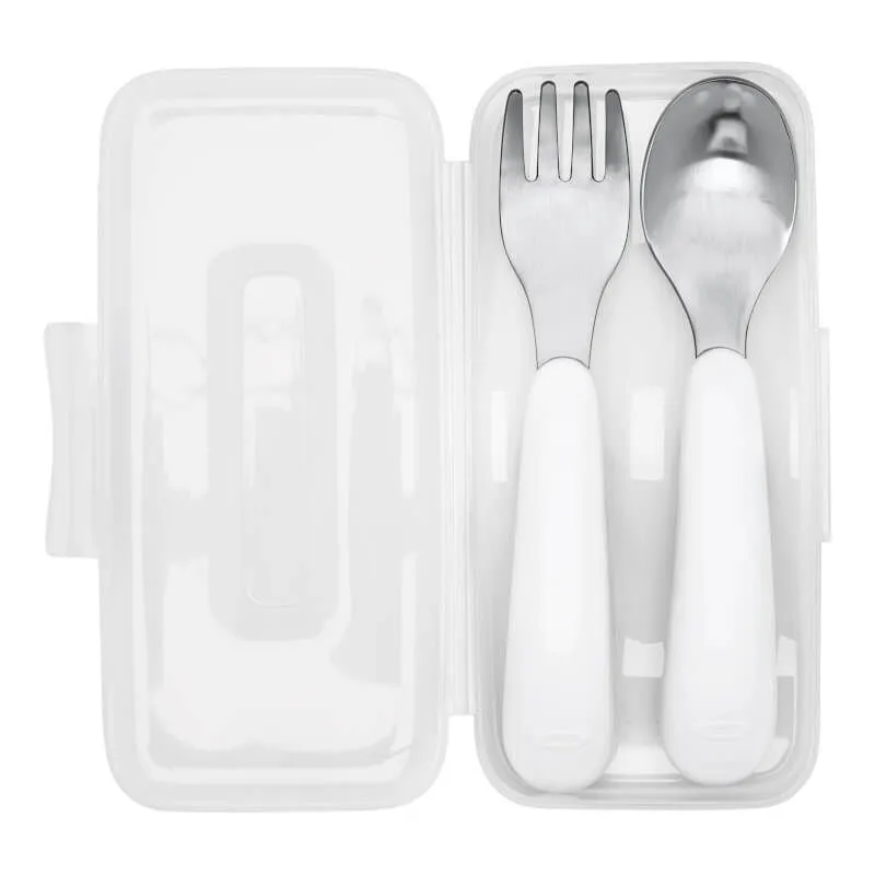 OXO Tot On-The-Go Fork &amp; Spoon Set
