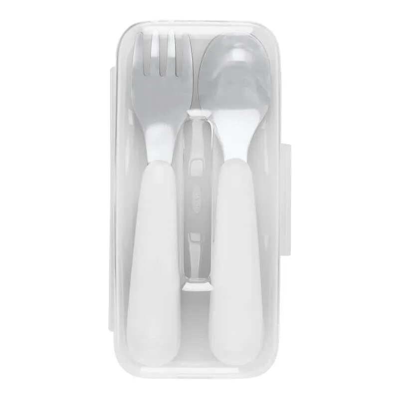 OXO Tot On-The-Go Fork &amp; Spoon Set