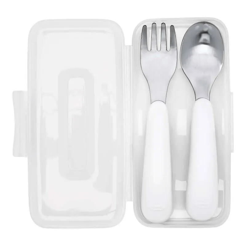 OXO Tot On-The-Go Fork &amp; Spoon Set
