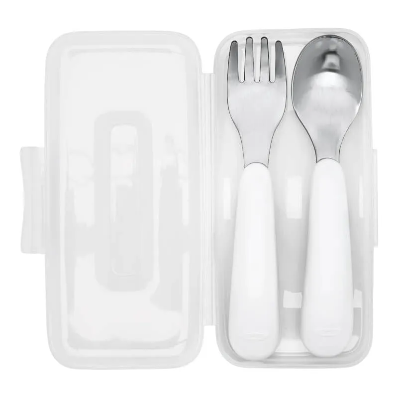 OXO Tot On-The-Go Fork &amp; Spoon Set