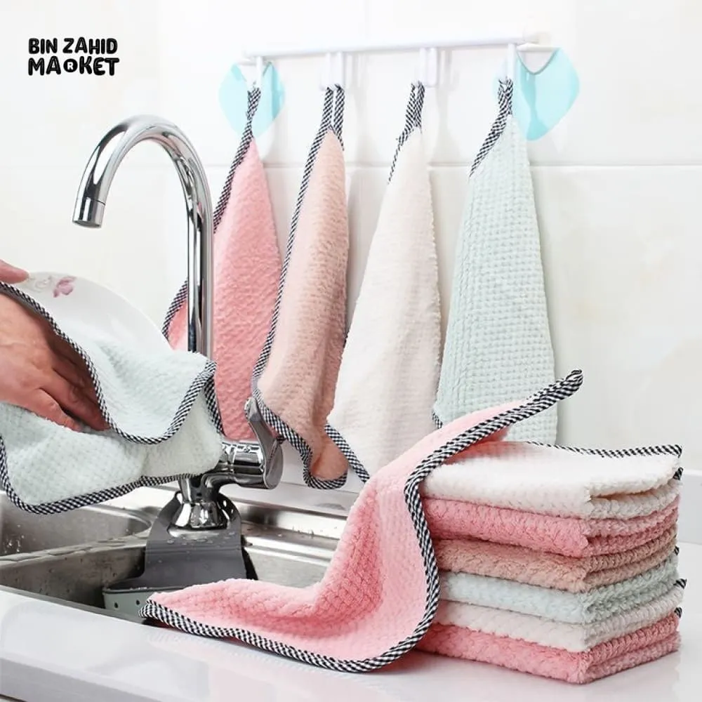 PACK OF 4 MICROFIBER KITCHEN DISH CLOTH