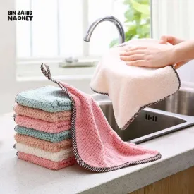 PACK OF 4 MICROFIBER KITCHEN DISH CLOTH
