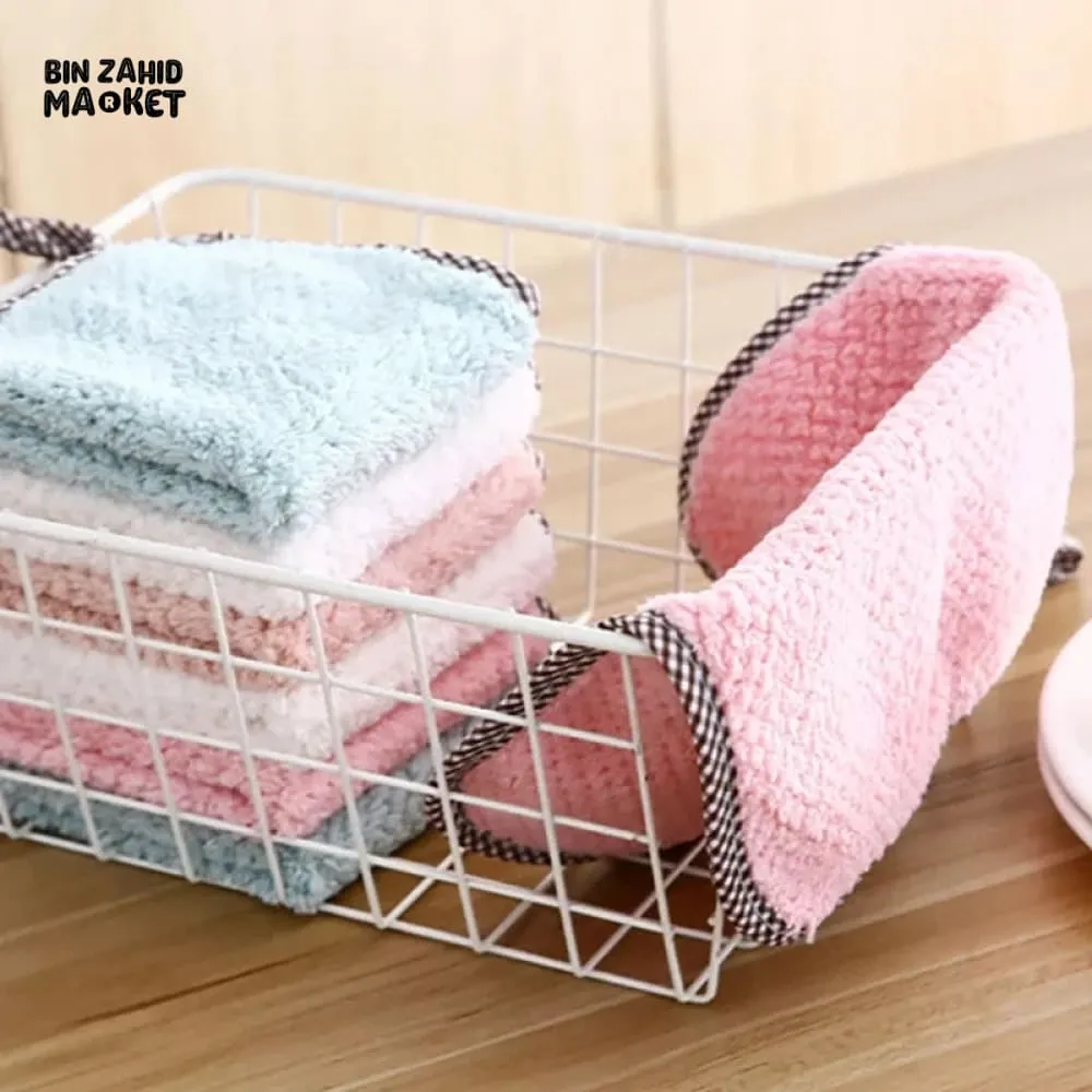 PACK OF 4 MICROFIBER KITCHEN DISH CLOTH