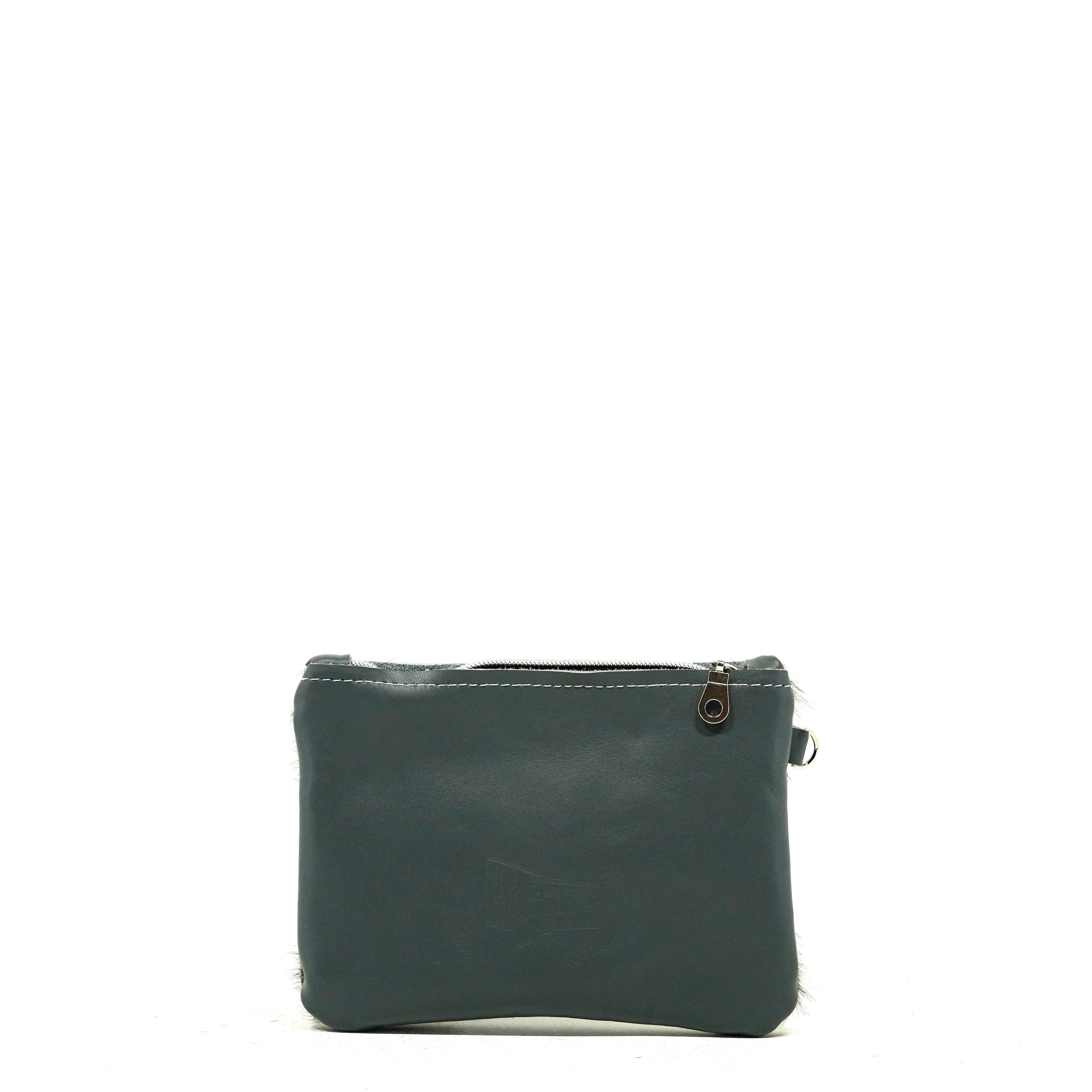 Purse Organizer - Grey Brindle w/ Amethyst Croc