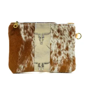 Purse Organizer - Longhorn w/ Ghost Skulls