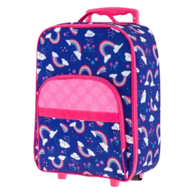 Rainbow Print Personalised Luggage Bags