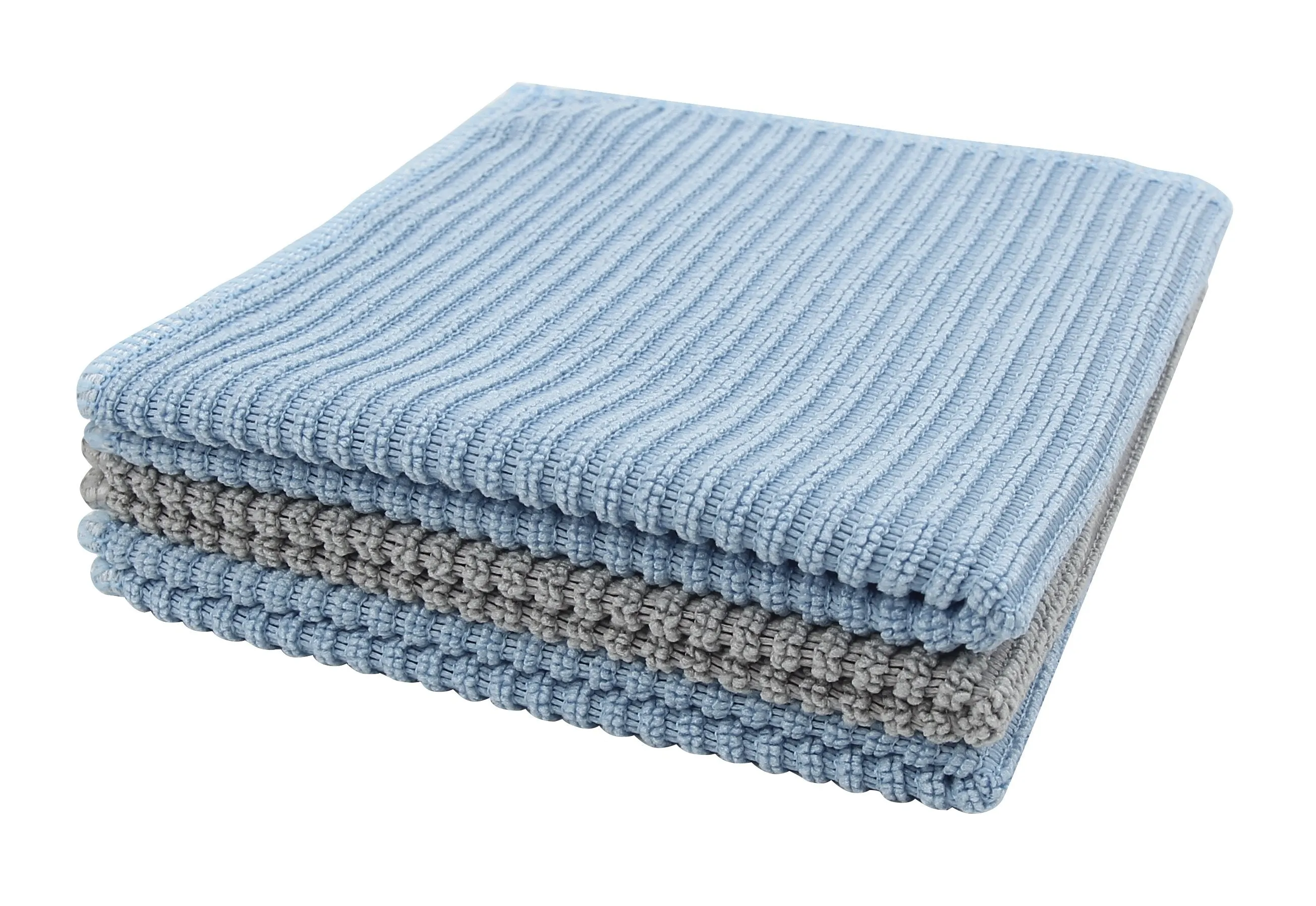 Ribbed Terry Kitchen Cloths, 3 Pack