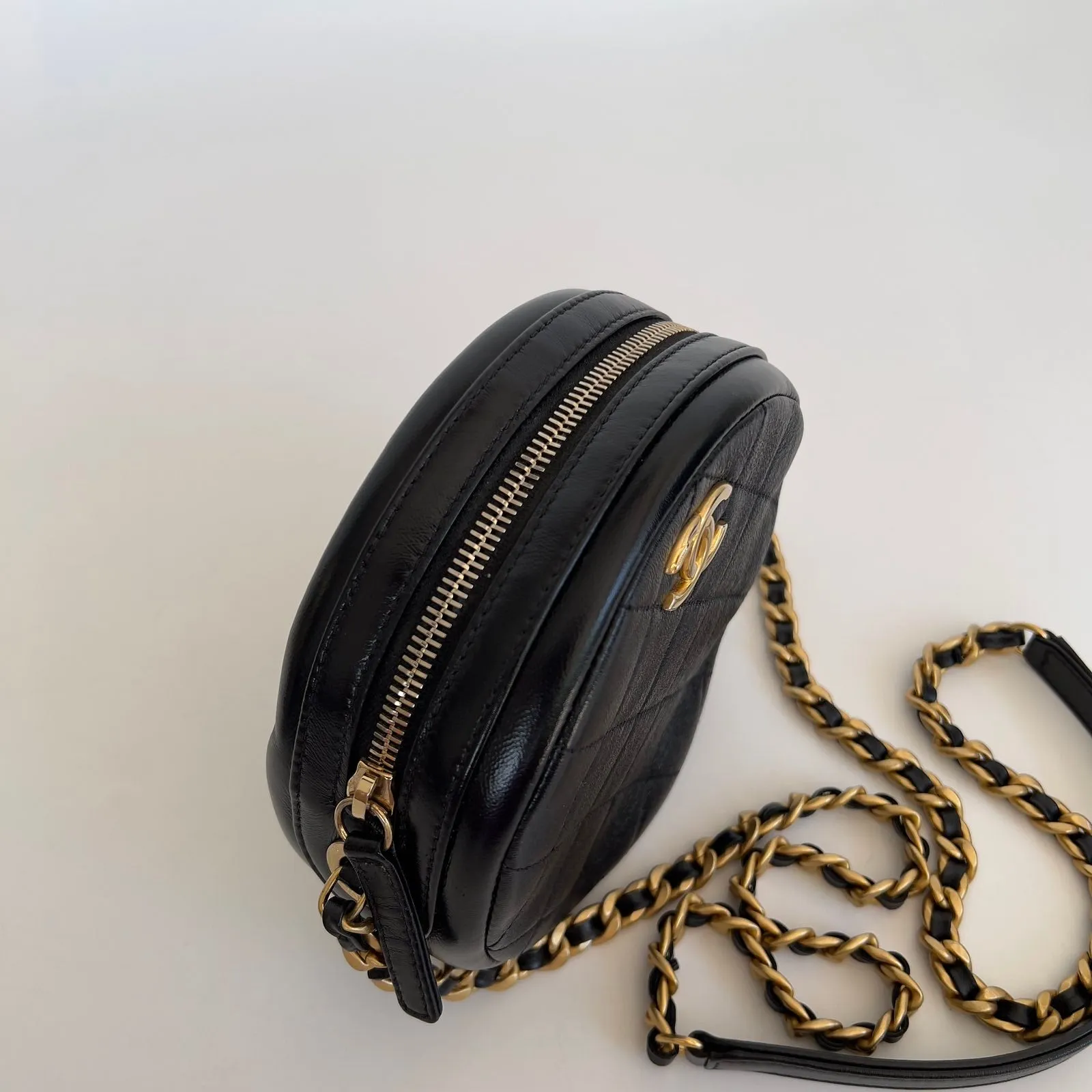 Round Crossbody Bag