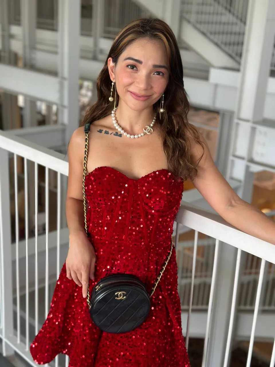 Round Crossbody Bag