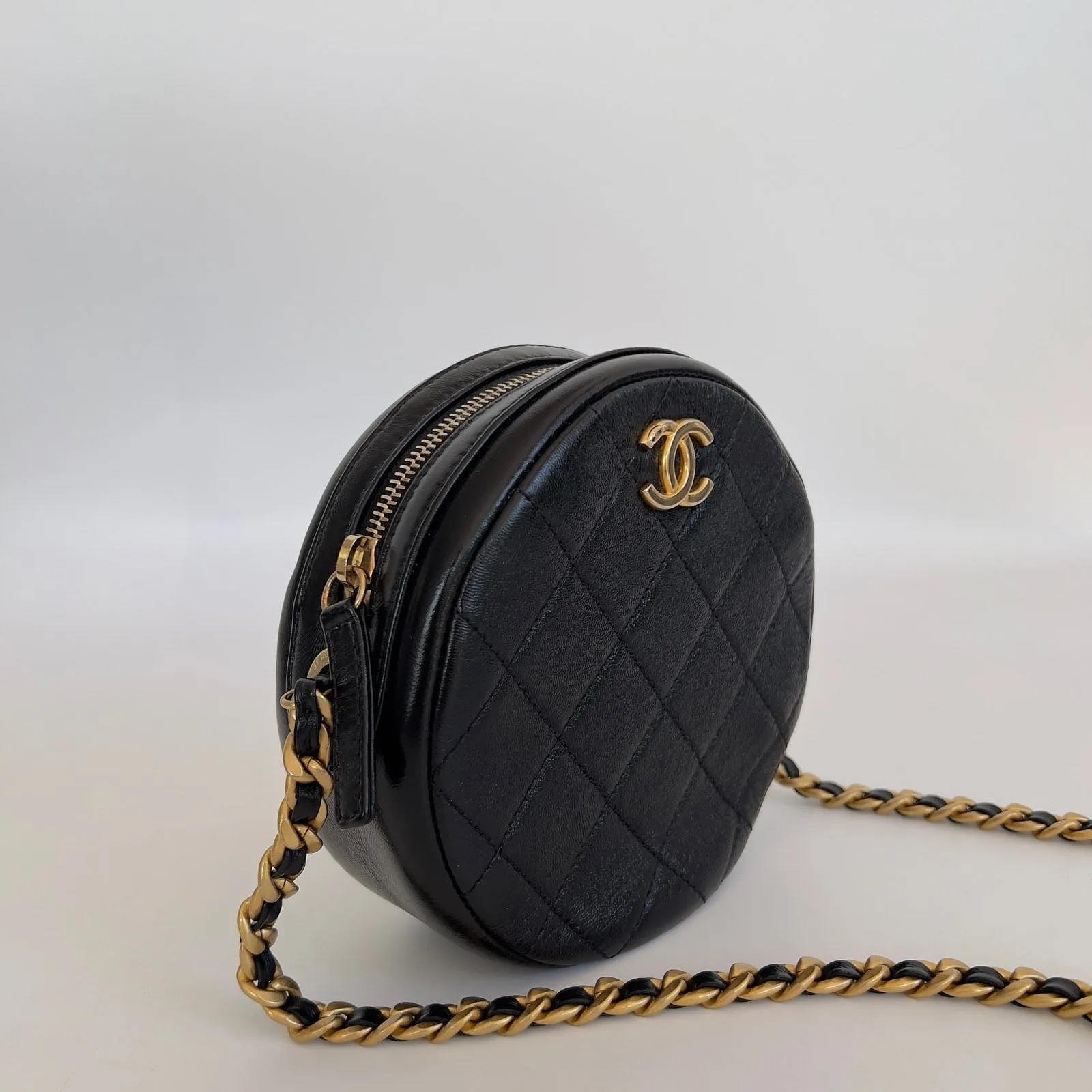 Round Crossbody Bag