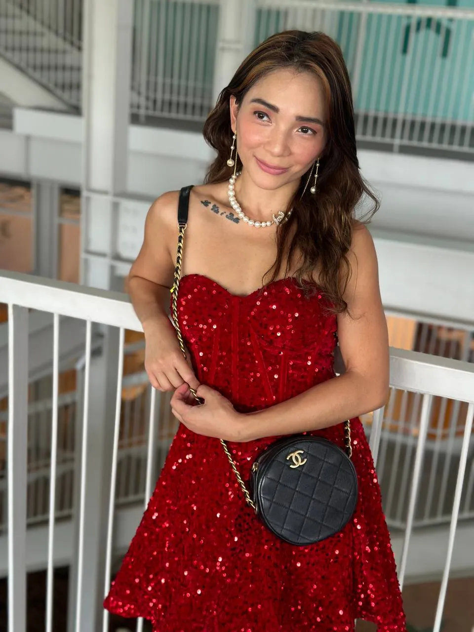 Round Crossbody Bag
