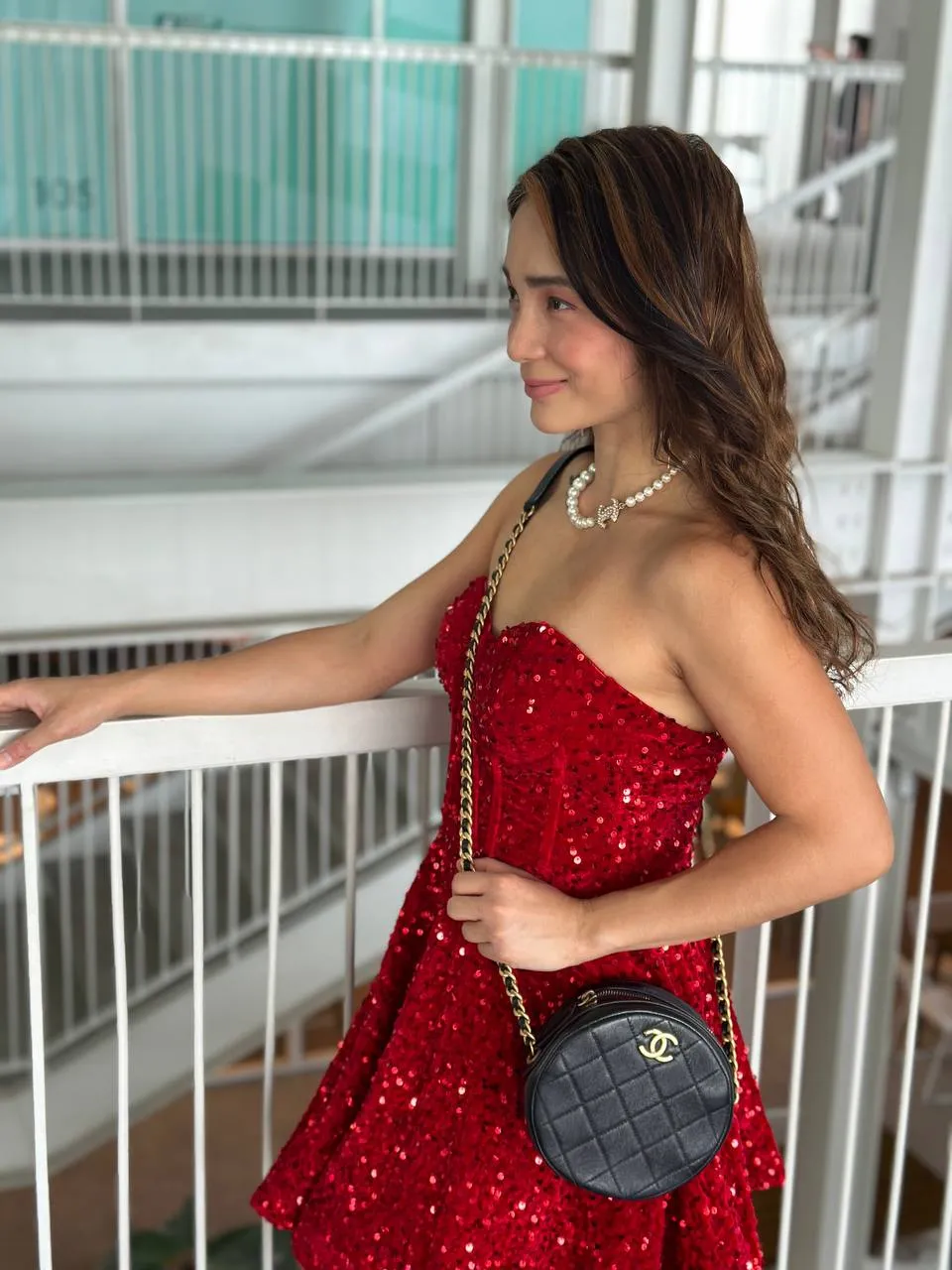 Round Crossbody Bag