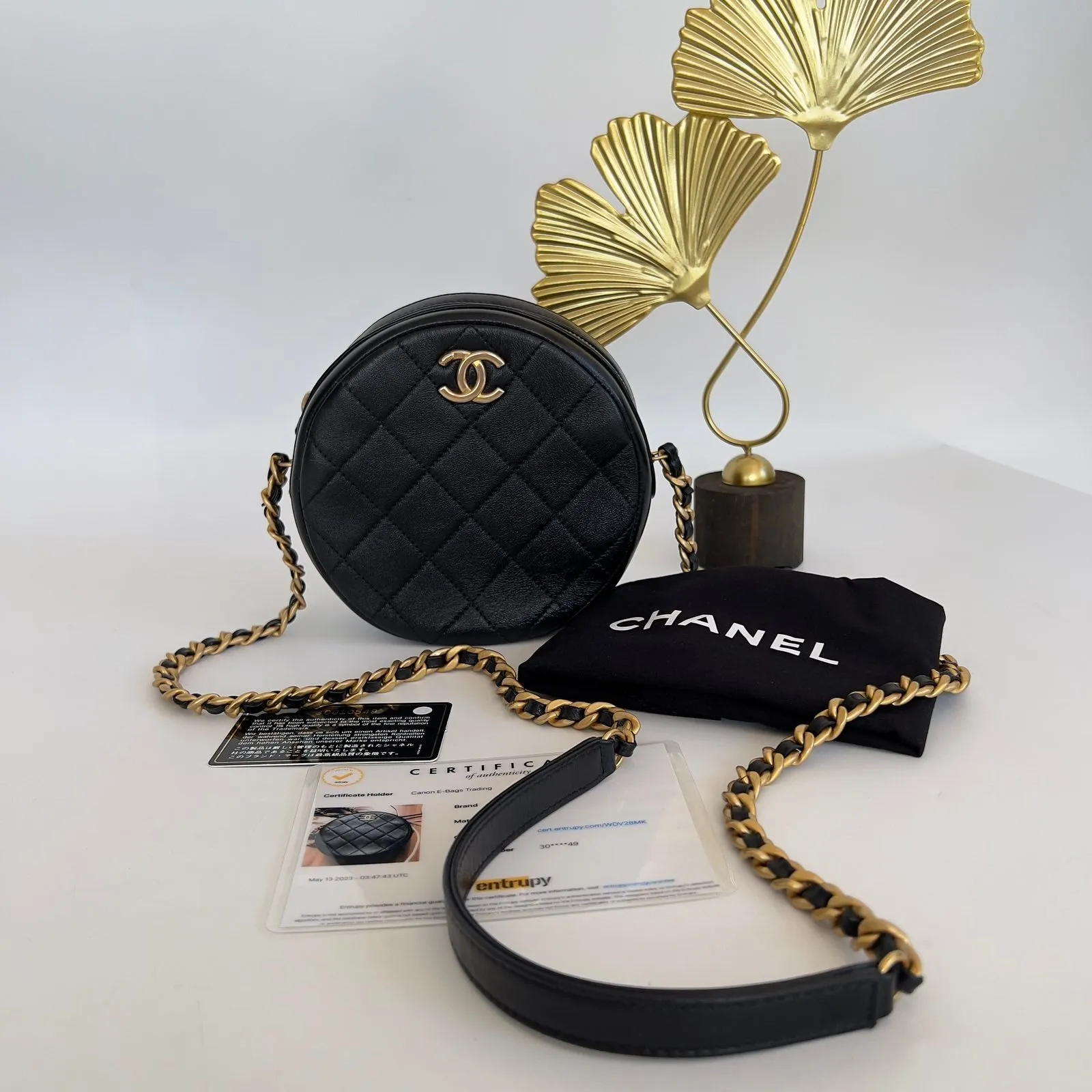 Round Crossbody Bag
