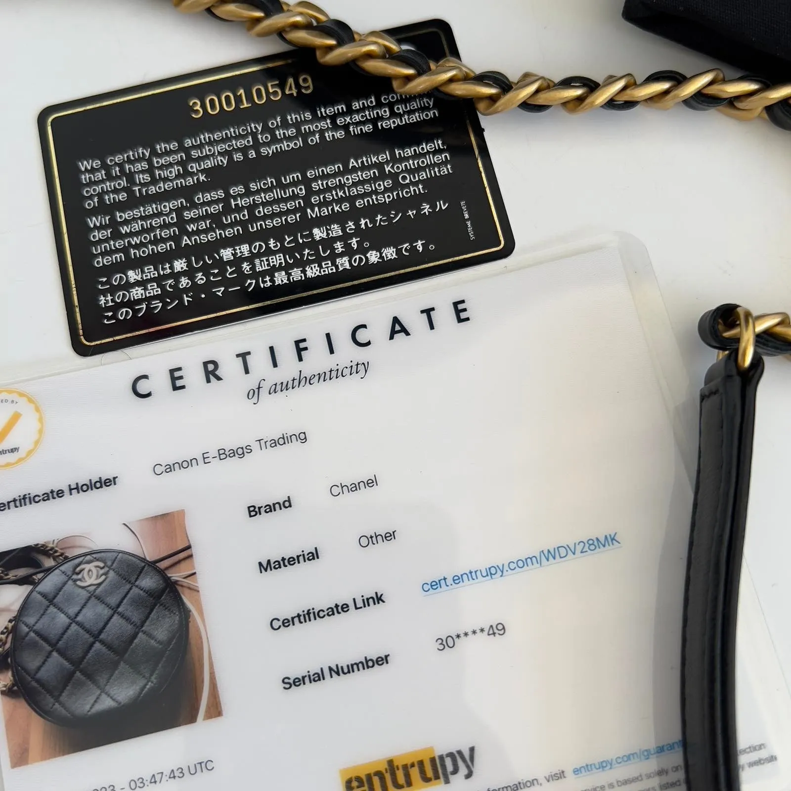 Round Crossbody Bag