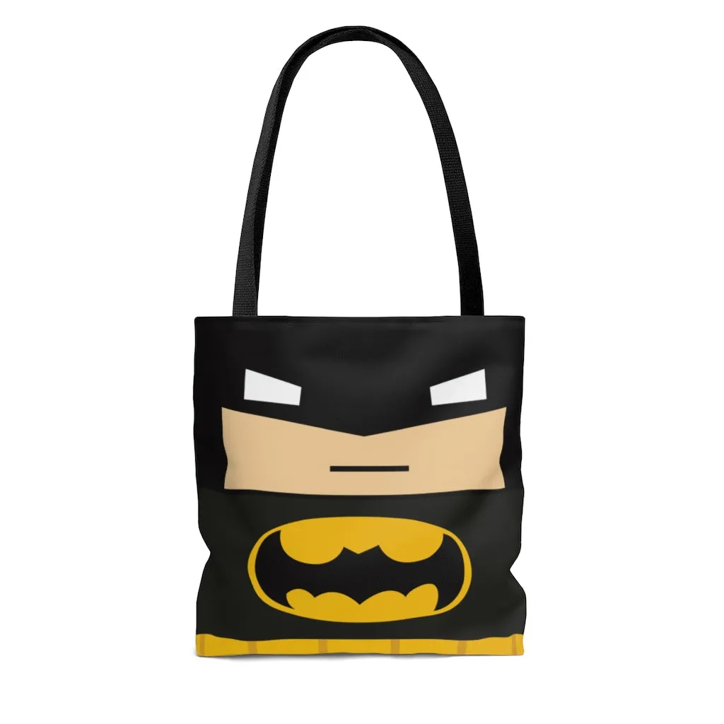 Superhero tote, tote bag, book bag, kids, toddlers, halloween,