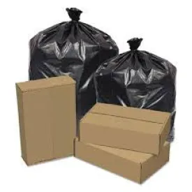 TRASHBAG/ Heavy Duty/ 38"w x 58"h 1.35 mil Black Item# EC3858135K