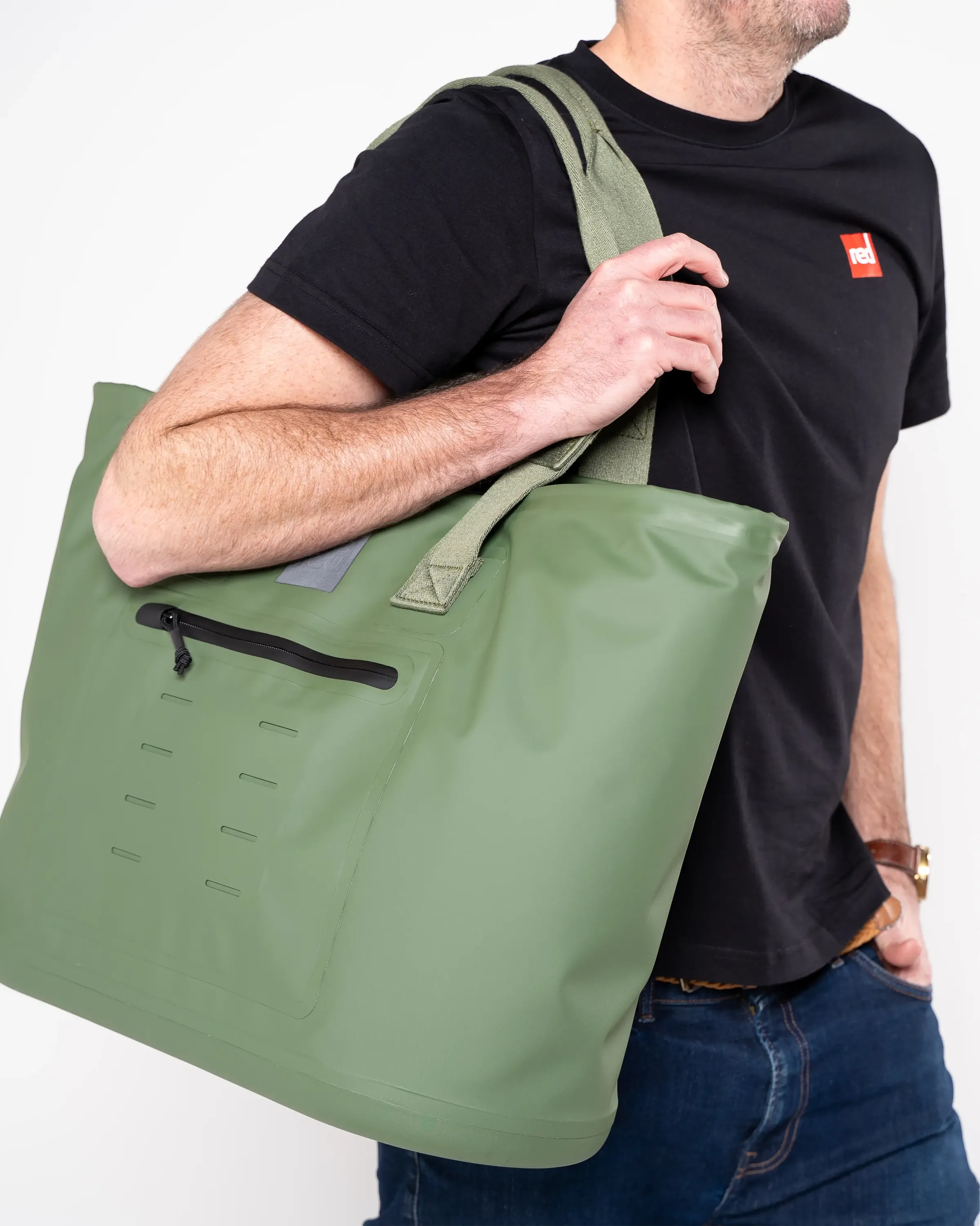 Waterproof Tote in Olive