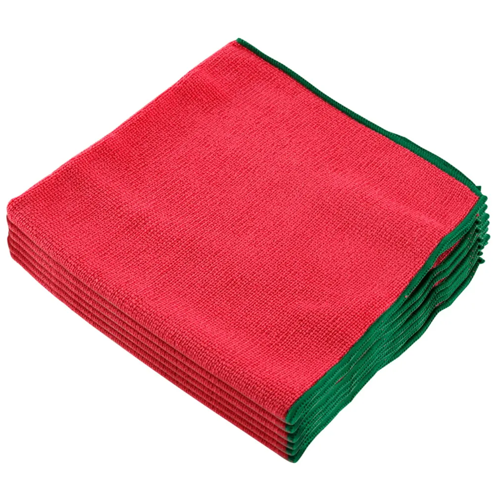 Wipers - WypAll® Microfiber Cloths - Blue, Green or Red (4 Packs of 6), 83620 / 83630 / 83980