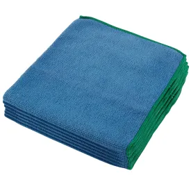 Wipers - WypAll® Microfiber Cloths - Blue, Green or Red (4 Packs of 6), 83620 / 83630 / 83980