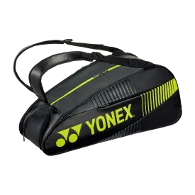 Yonex BA82426 Active Racket Bag 6pcs (Black/Lime Green)